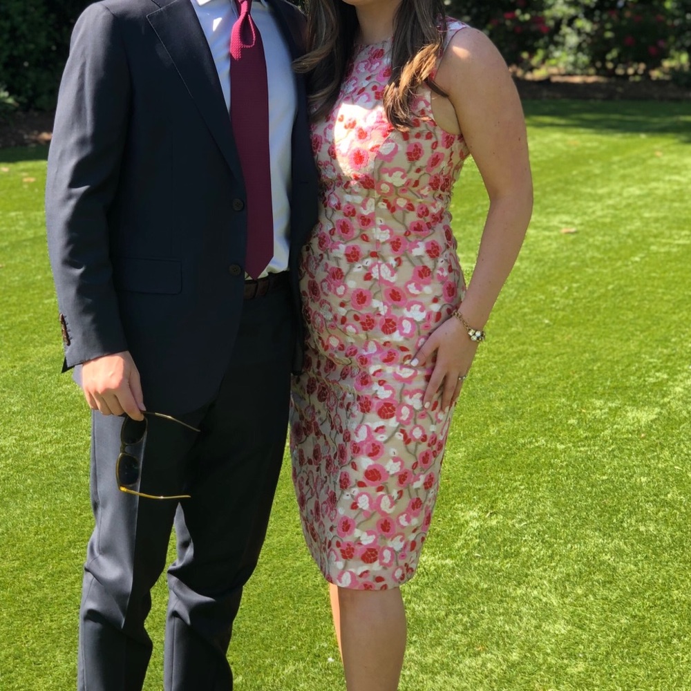 Prabal Gurung floral dress